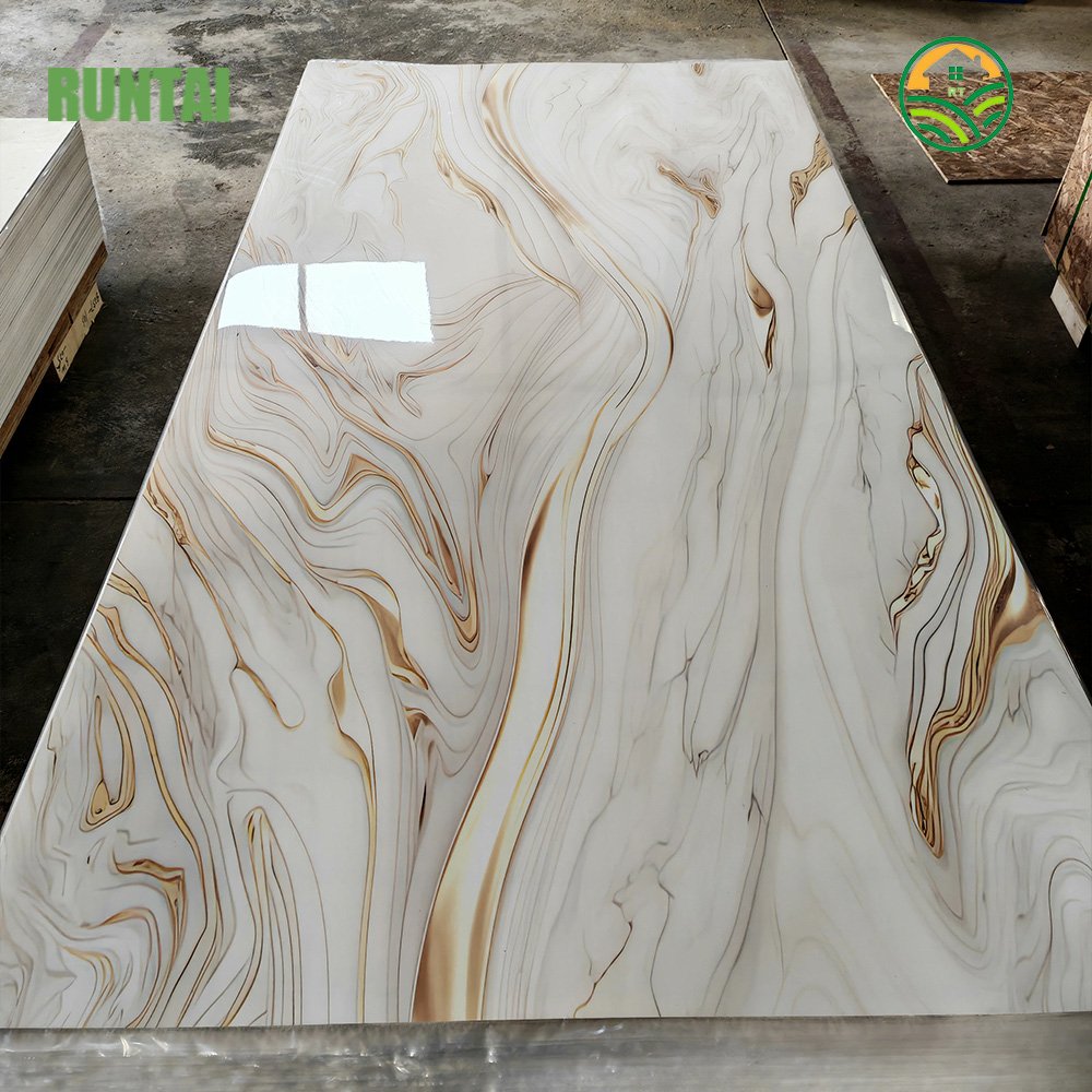 Premium Tile/Marble Replacement UV Marble Sheet for Elegant Interior Designs and Renovations