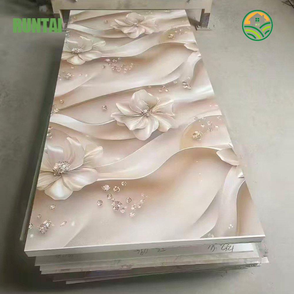 Elegant European PVC Wall Panels for Indoor Decor