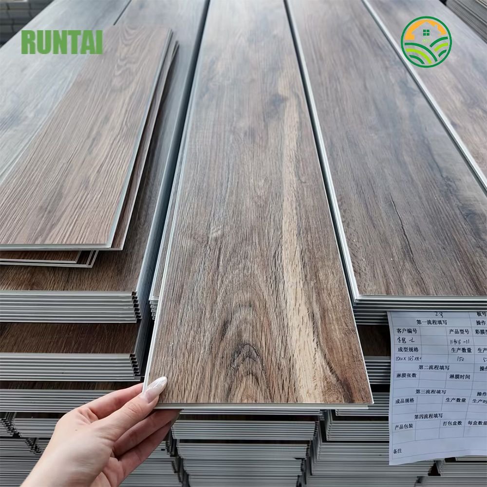 Home Decoration PVC Film Coating Wear-Resistant SPC Flooring